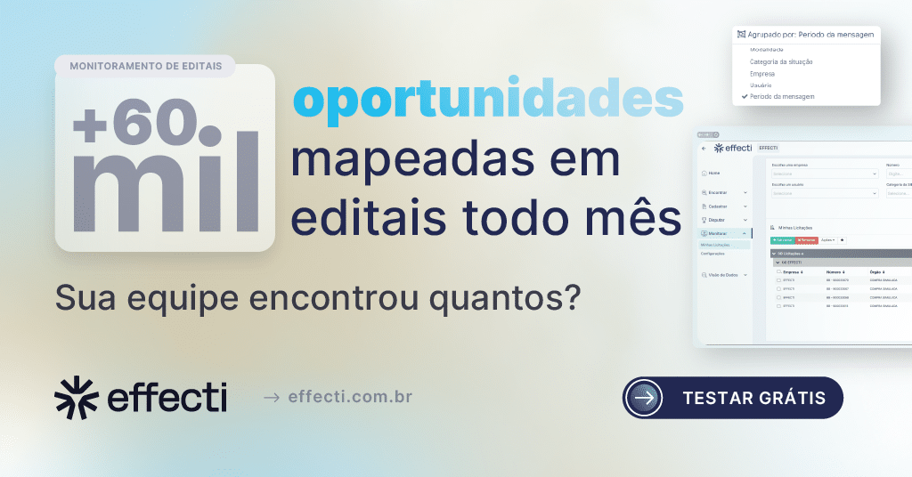 Effecti: mais de 60 mil oportunidades mapeadas