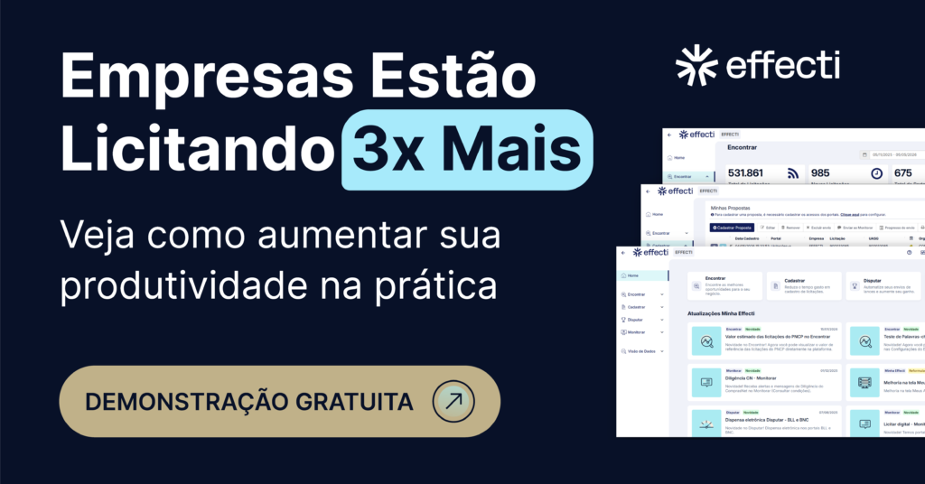 Effecti: Empresas estão licitando 3x mais