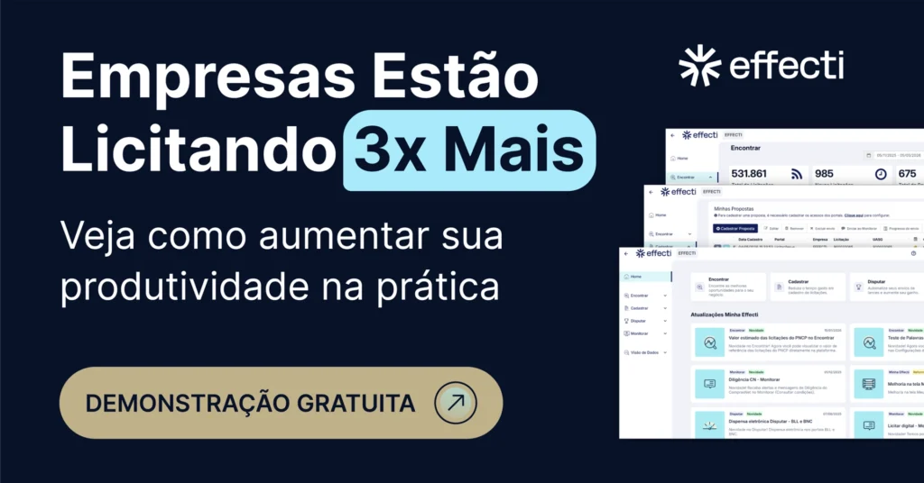 Effecti: Empresas estão licitando 3x mais