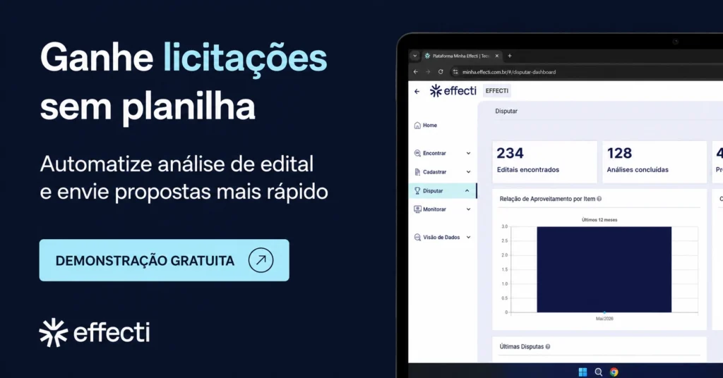 Effecti: ganhe licitações sem planilhas