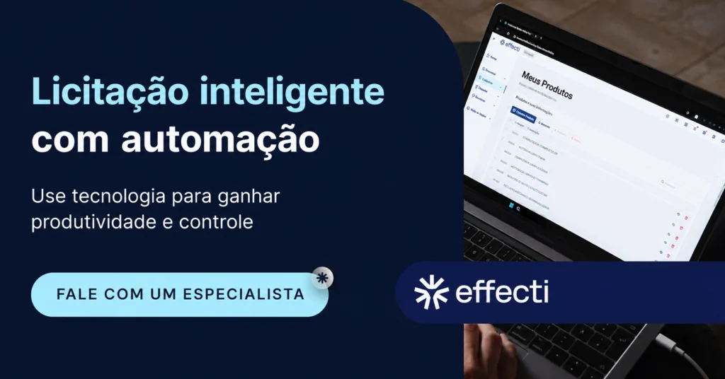 Effecti: Licitação inteligente com automação