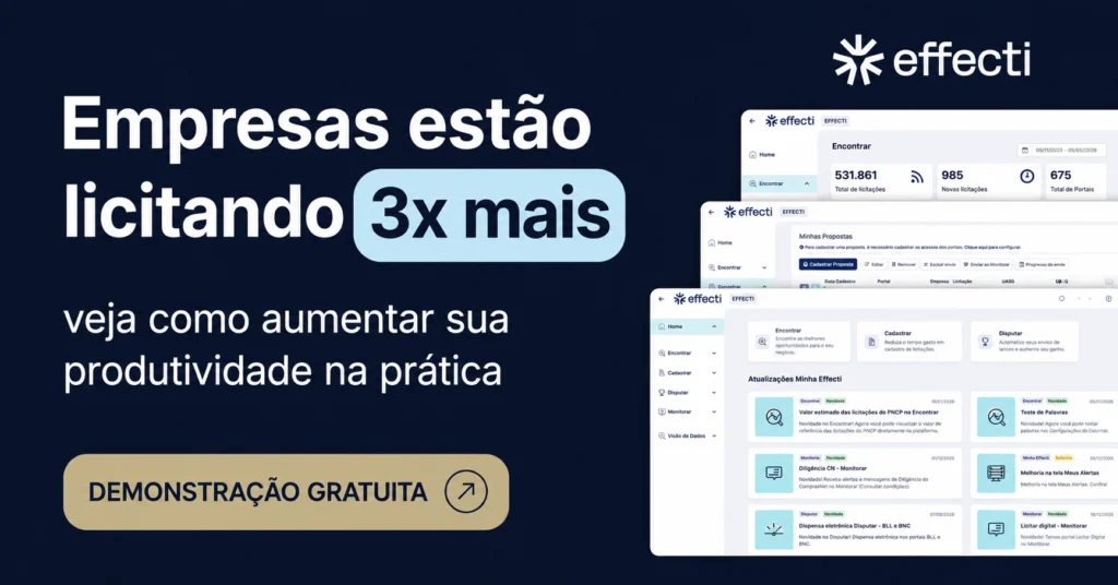 Effecti: Empresas estão licitando 3x mais