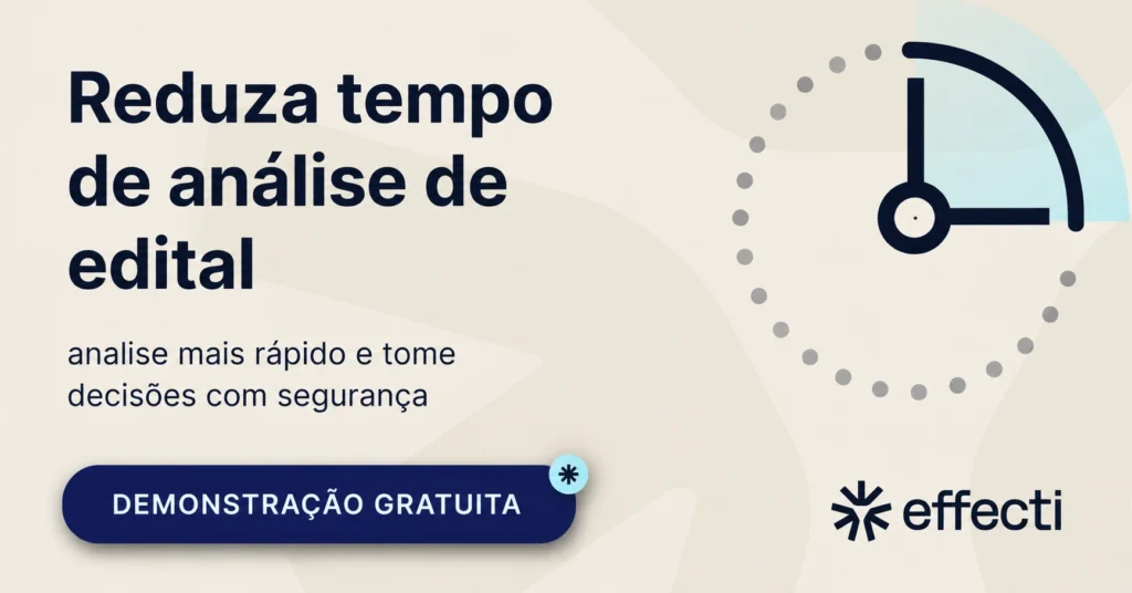 Effecti: Reduza Tempo de Análise de Edital
