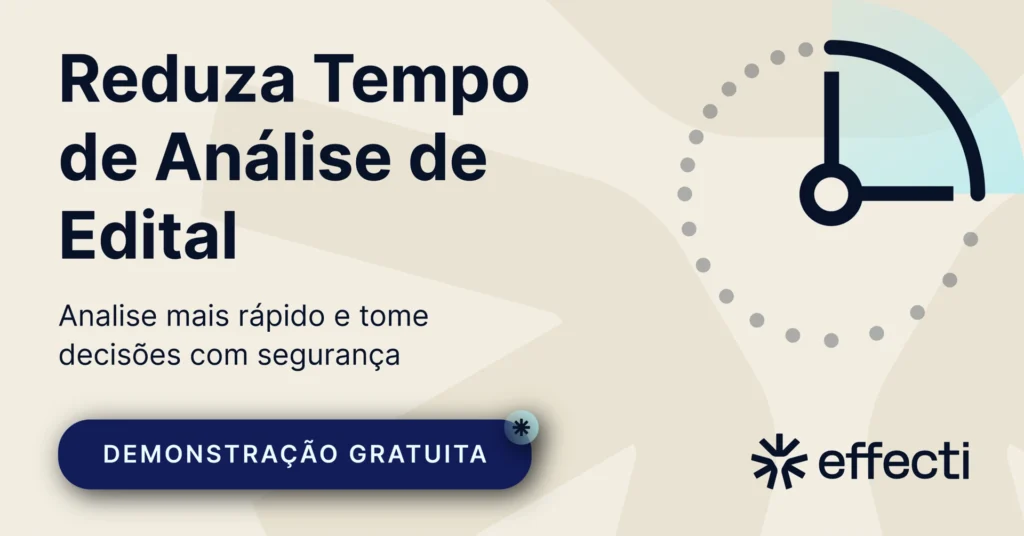 Effecti: Reduza Tempo de Análise de Edital
