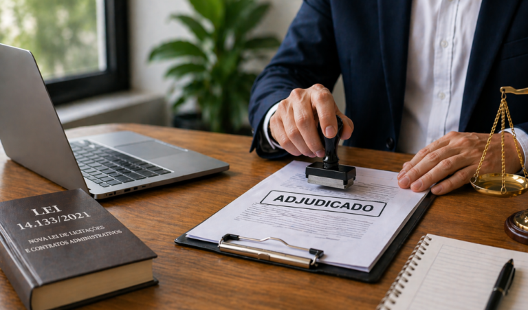adjudicação em licitação