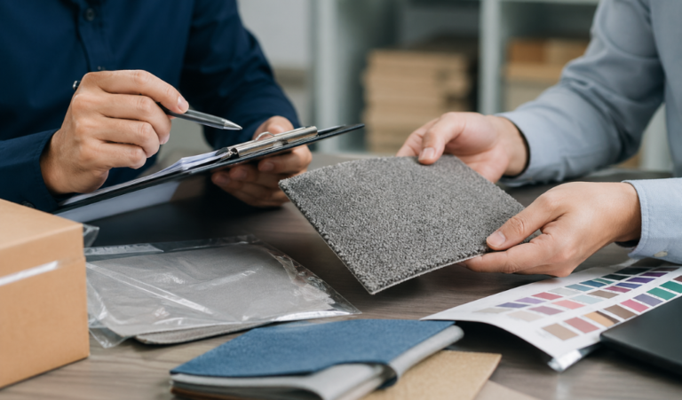 amostra em licitação