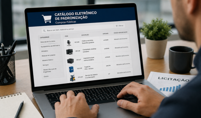 catalogo eletrônico de compras publicas