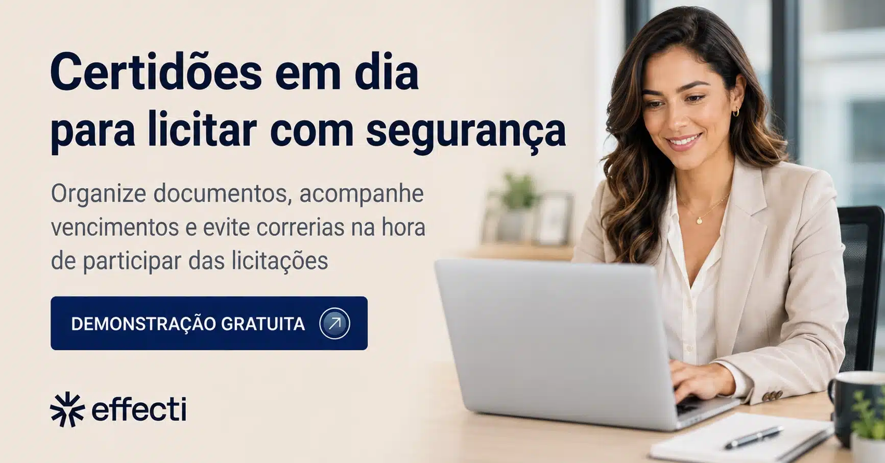 Effecti: certidões em dia para licitar com segurança