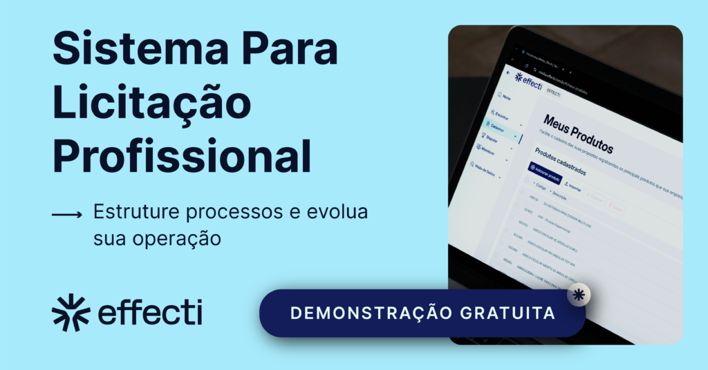 Effecti: Sistema para Licitação Profissional