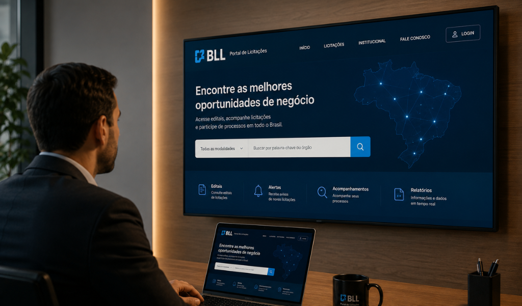 BLL compra portal de licitações