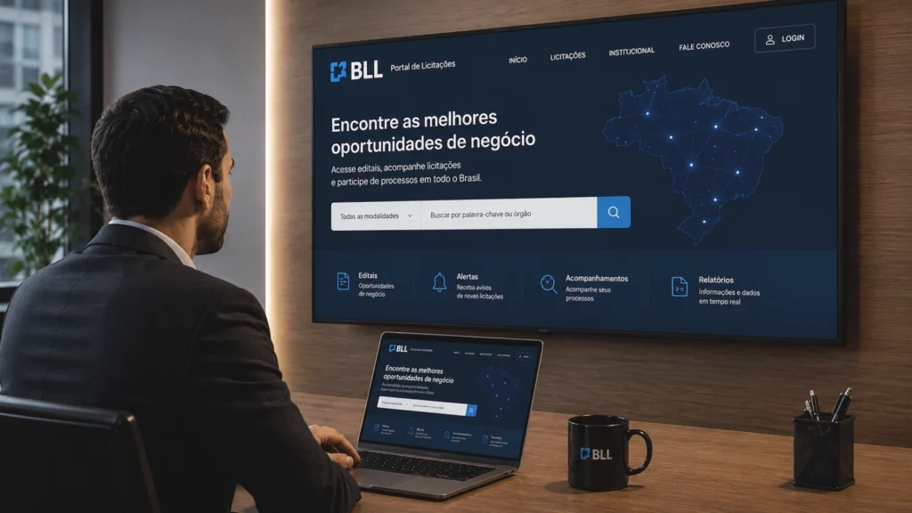 BLL compra portal de licitações
