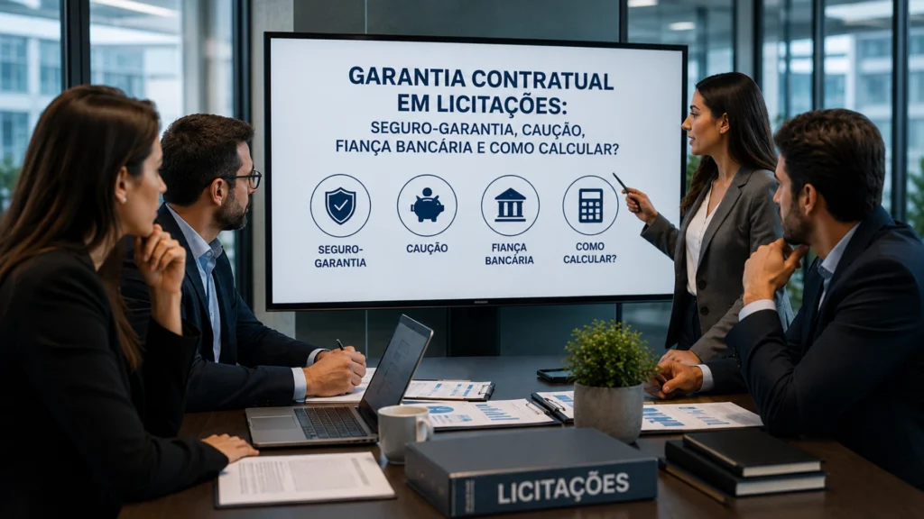 garantia contratual em licitações