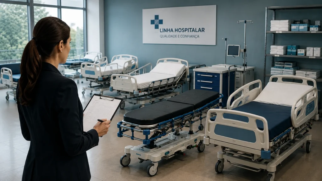 licitação para camas de macas hospitalares