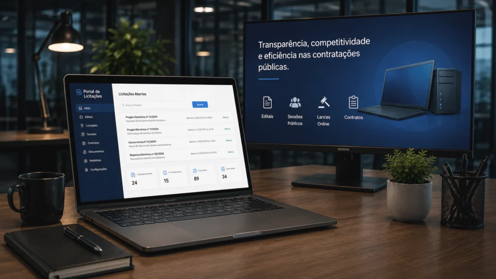licitacao para notebooks como vender ao governo