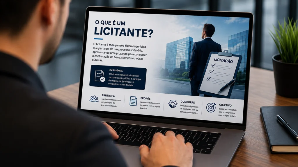 o que é um licitante