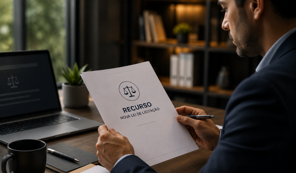 recurso na nova lei de licitações