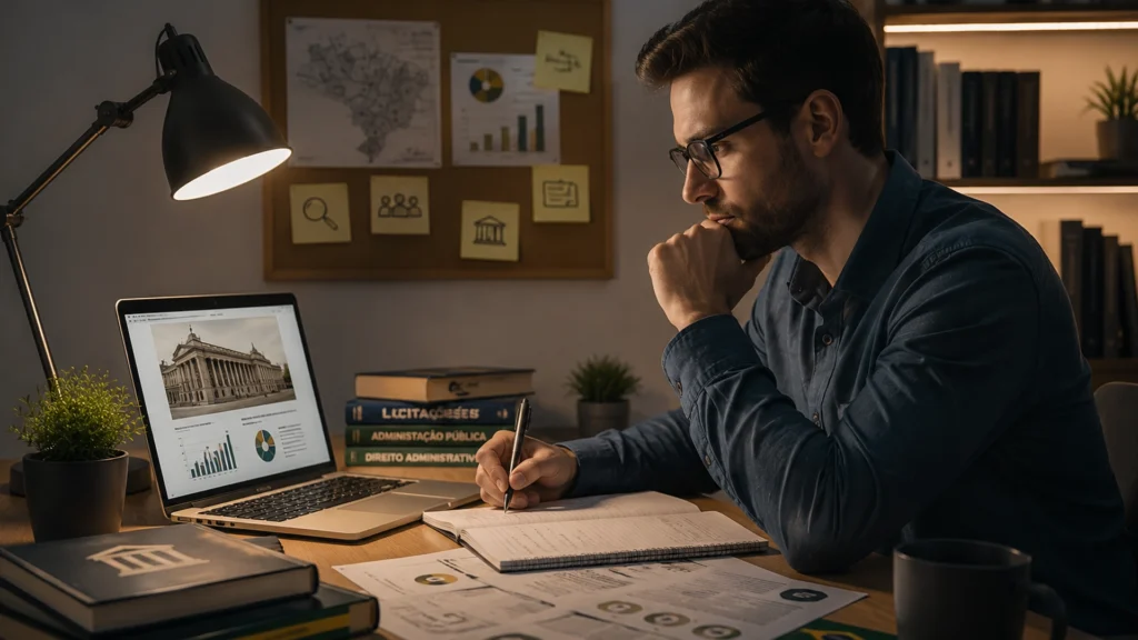 Como estudar um órgão público antes de vender