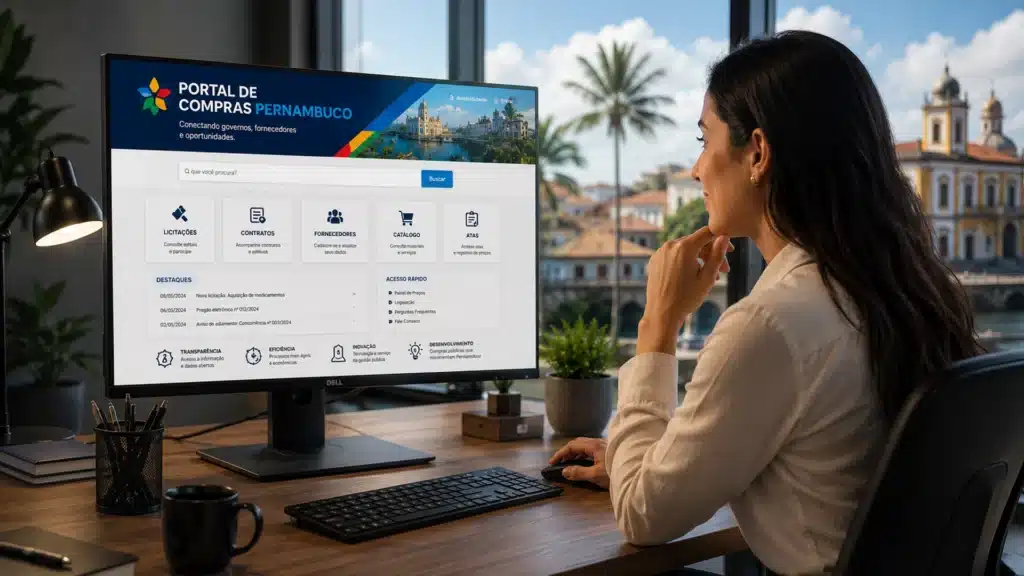 portal de compras de Pernambuco