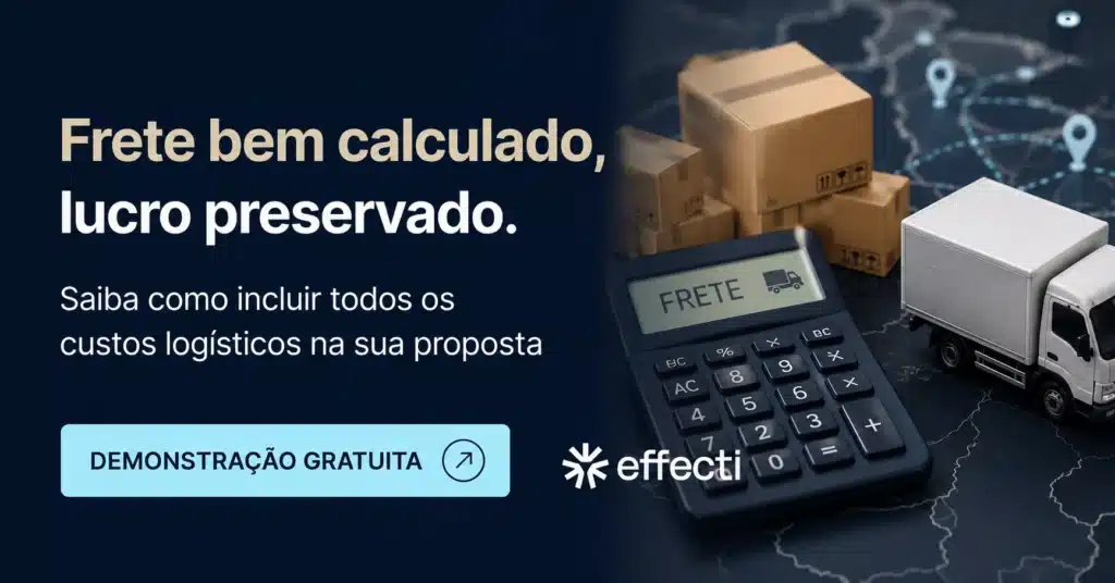 effecti: frete bem calculado lucro preservado