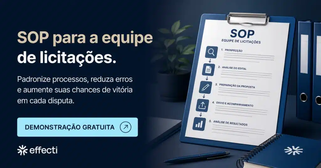 effecti: SOP para equipe de licitações