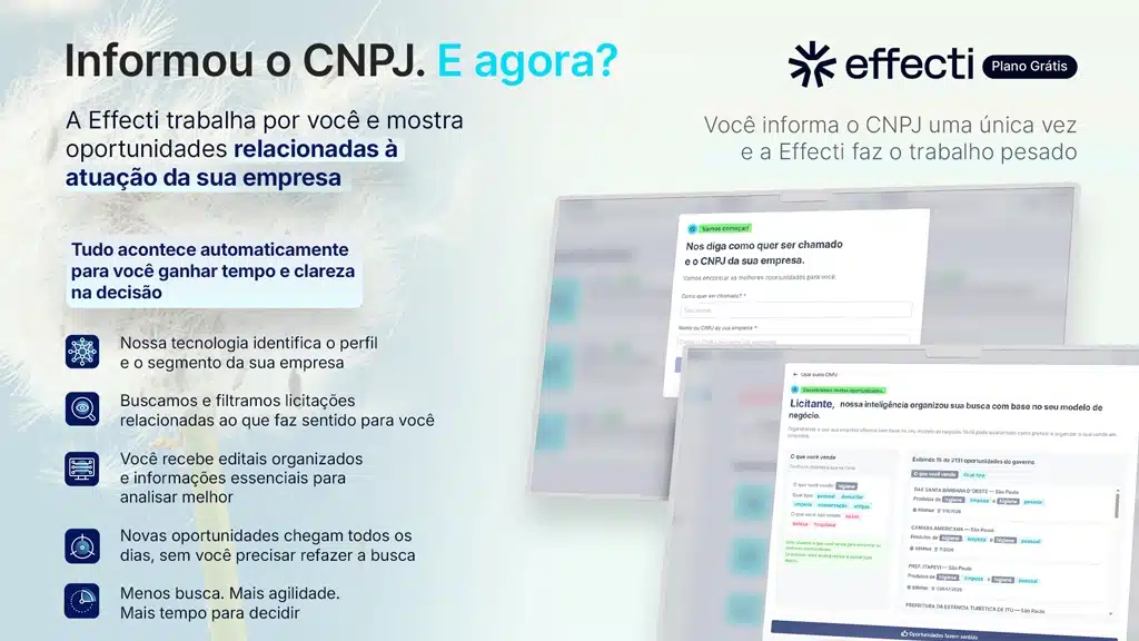 como funciona o plano grátis minha Effecti?