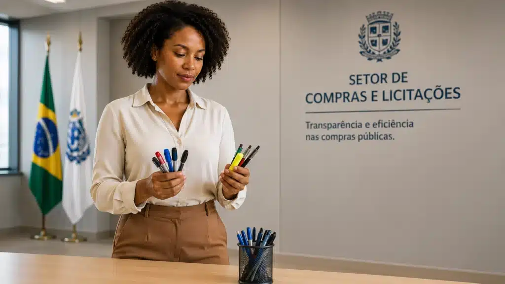 licitação de papelaria e material de escritório como vender ao governo?
