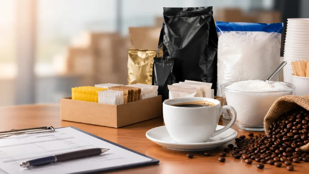 Licitação de café, açúcar e gêneros de copa: como vencer com margem