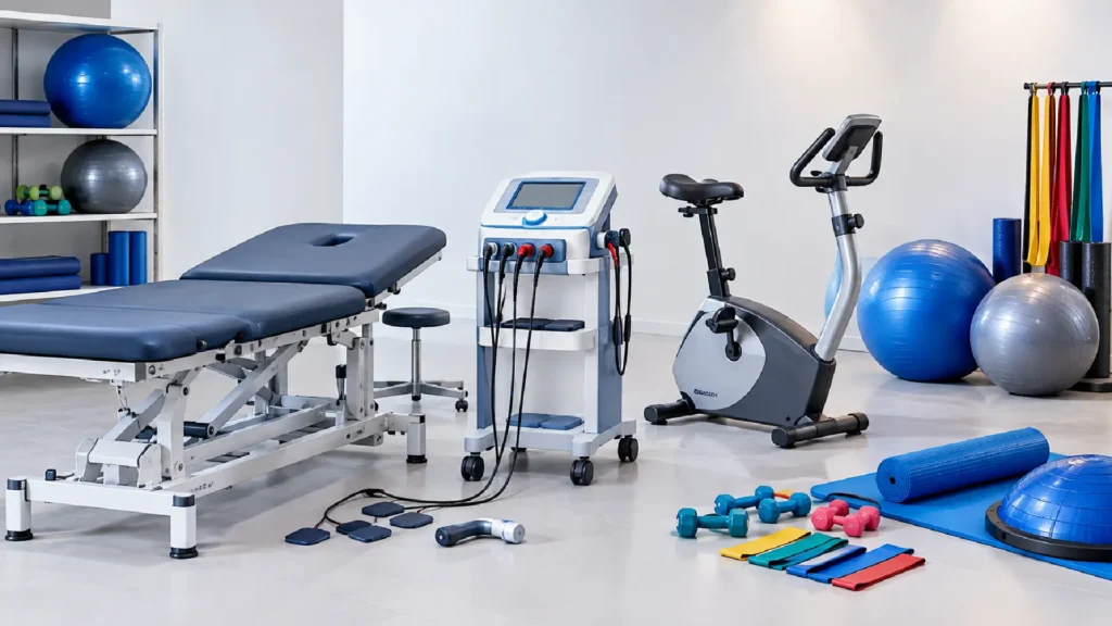 Licitação de equipamentos de fisioterapia e reabilitação