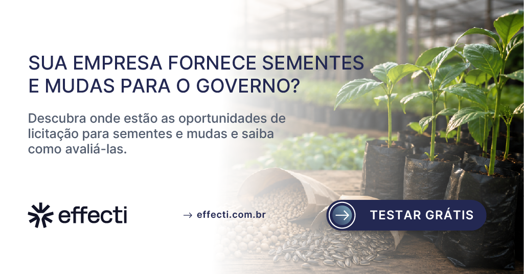 Licitação de sementes, mudas e insumos agrícolas: como vencer?
