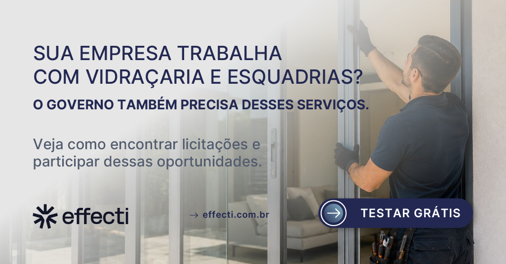 Licitação de vidraçaria e esquadrias: como vender ao governo?
