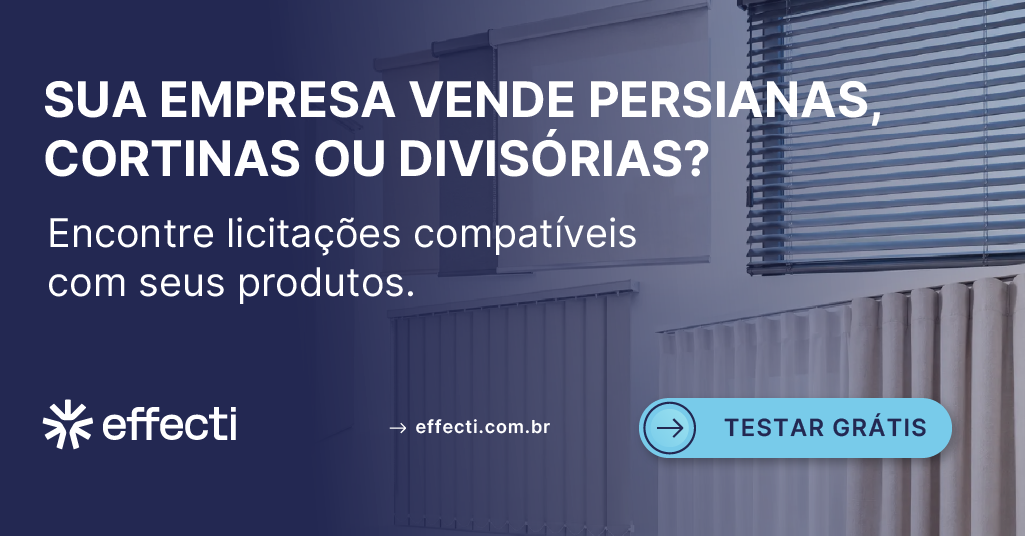 Licitação de persianas, cortinas e divisórias: como analisar o edital?