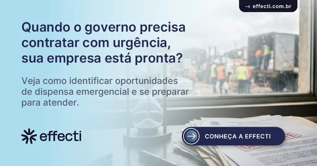 Dispensa emergencial e calamidade: como fornecer ao governo?
